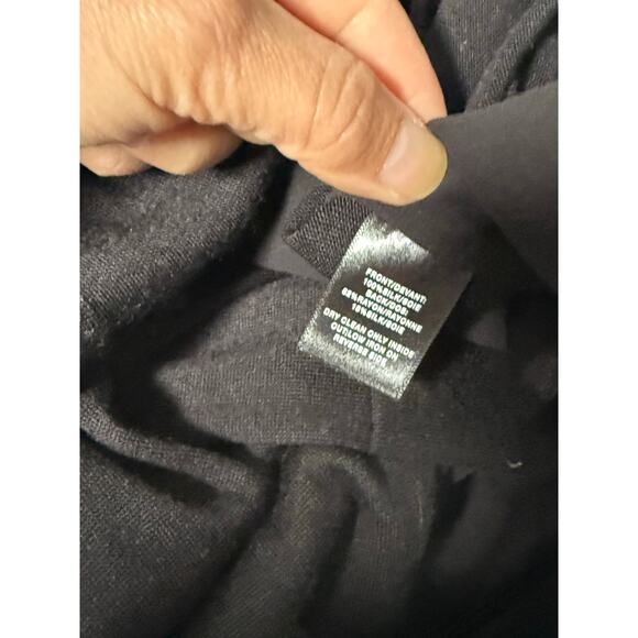 Lafayette 148 Cardigan Women's Large Front 100% Silk (Back Velvet) Open Pockets - Picture 3 of 6